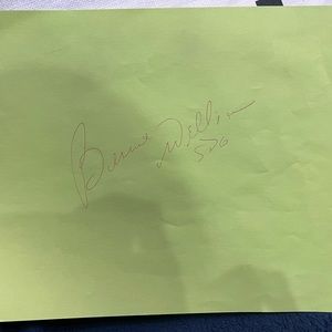 Bernie Williams Autograph